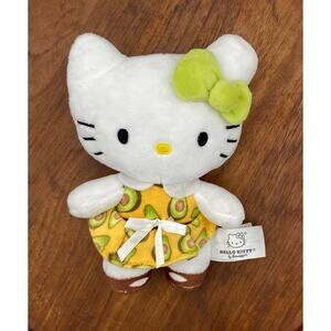 Sanrio Hello Kitty Avocado Dress Small 7" Plush Stuffed Animal Doll Toy